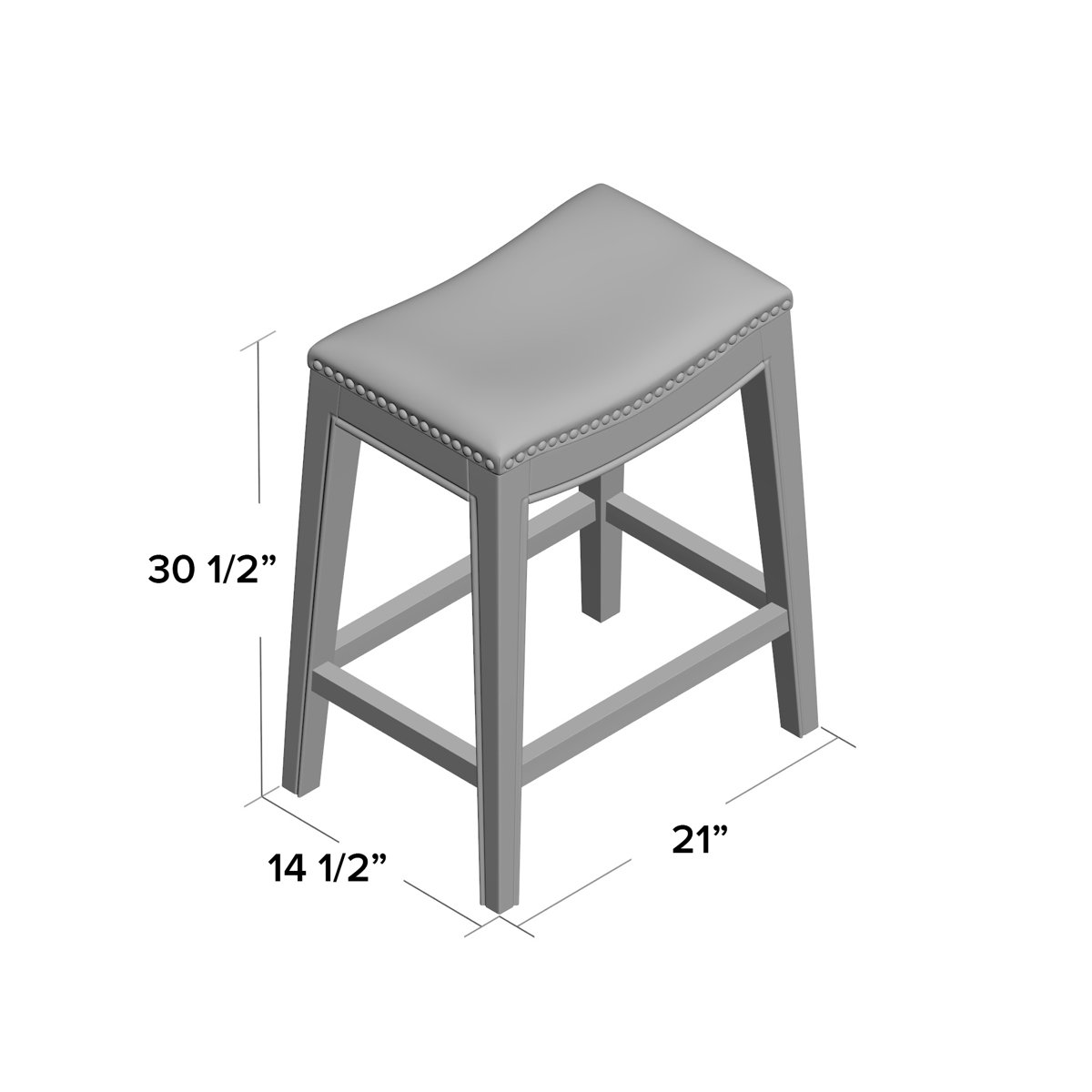 Three Posts™ Juelz Counter & Bar Stool & Reviews Wayfair